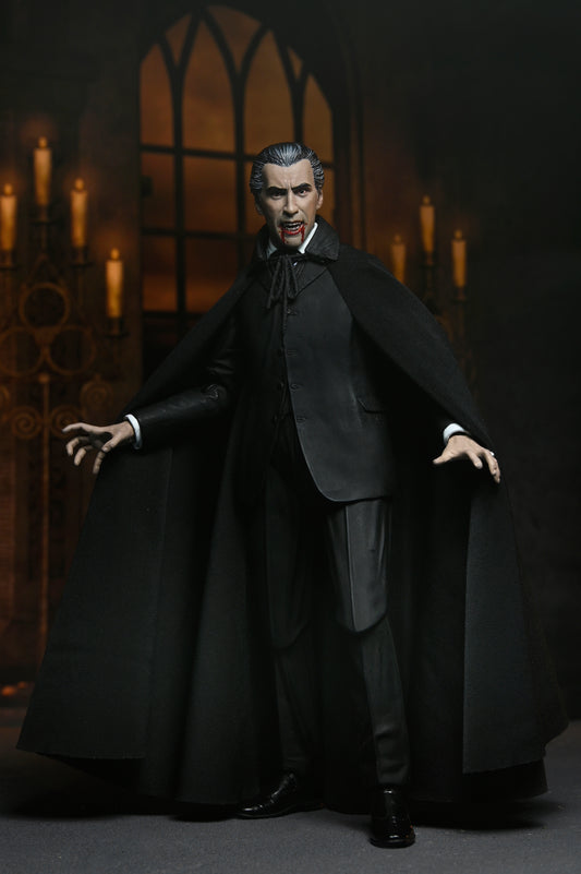 NECA Hammer Horror Horror of Dracula Christopher Lee Ultimate Action Figure (7 inch Scale)