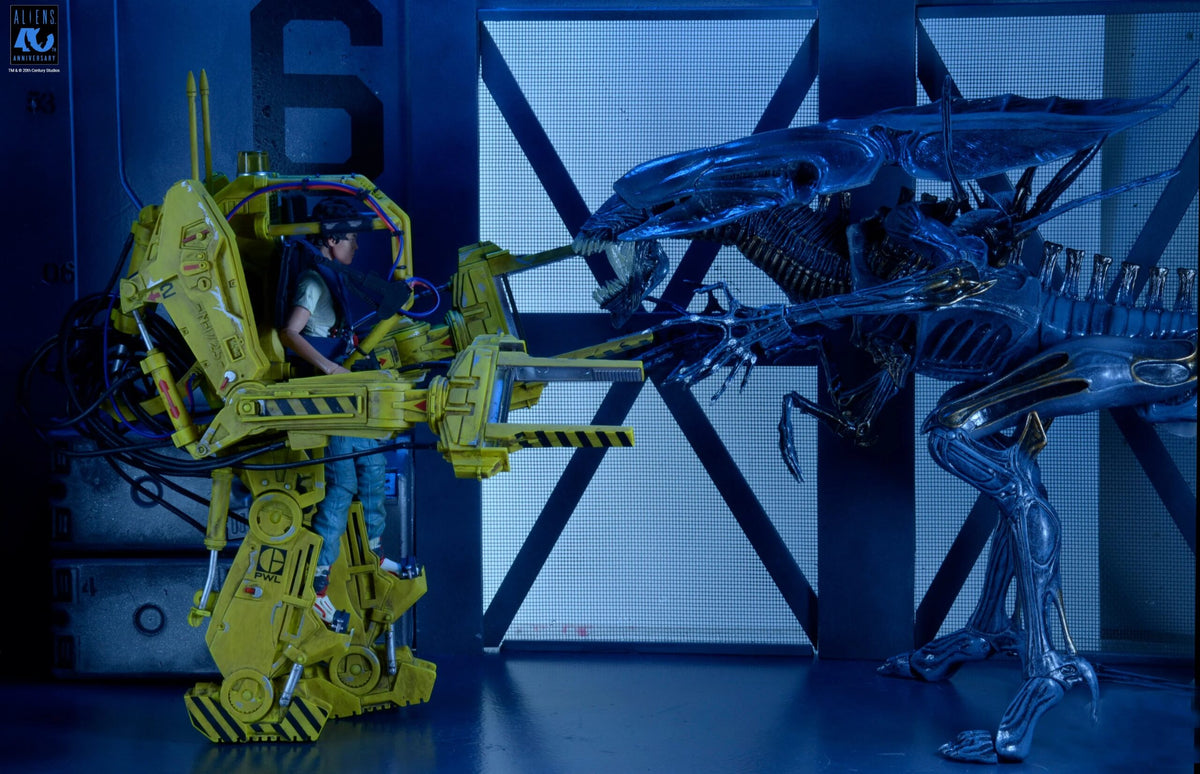 NECA Aliens 40th Anniversary Power Loader P-5000 Deluxe Vehicle (11 Inch)