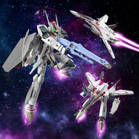 Bandai Macross High Grade (HG) VF-25F Messiah Valkyrie Alto Custom Plastic Model Kit (1/100 Scale) - View 2
