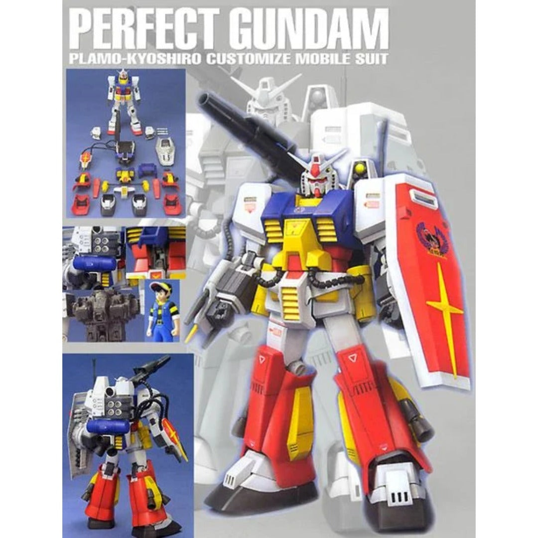 Bandai Master Grade (MG) PF-78-1 Perfect Gundam Plastic Model Kit (1/100 Scale) - View 3