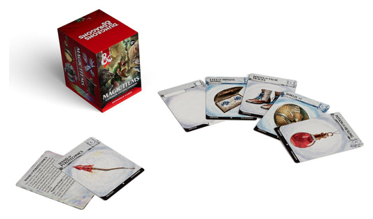 Wizards of the Coast Dungeons and Dragons Magic Items Common and Uncommon Reference Cards - View 2