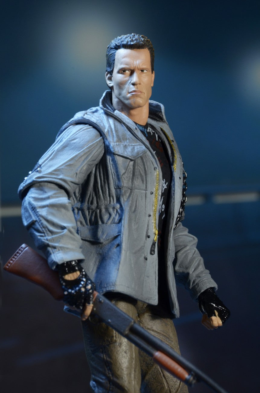 NECA Terminator T-800 Tech Noir Ultimate Action Figure (7 inch Scale)