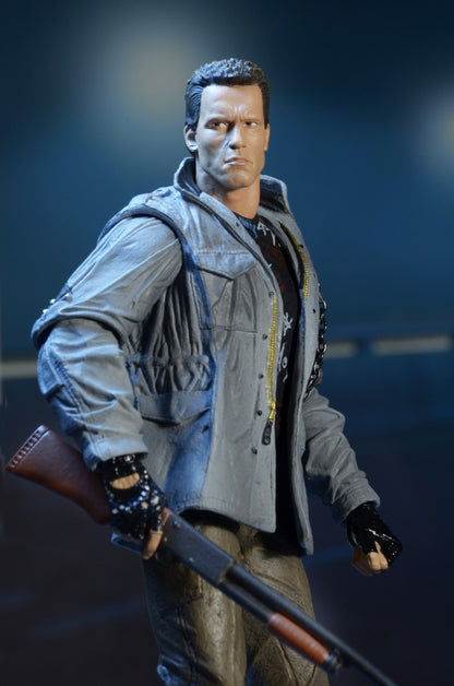 NECA Terminator T-800 Tech Noir Ultimate Action Figure (7 inch Scale)