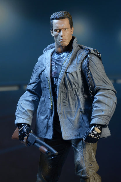 NECA Terminator T-800 Tech Noir Ultimate Action Figure (7 inch Scale)