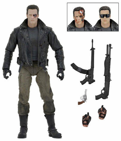 NECA Terminator T-800 Police Station Assault Ultimate Action Figure (7 inch Scale)