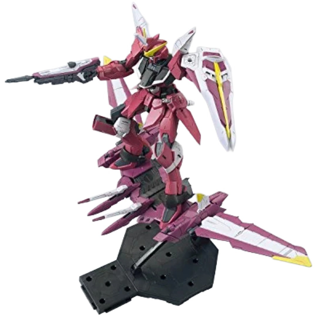 Bandai Master Grade (MG) Justice Gundam Plastic Model Kit (1/100 Scale) - View 3