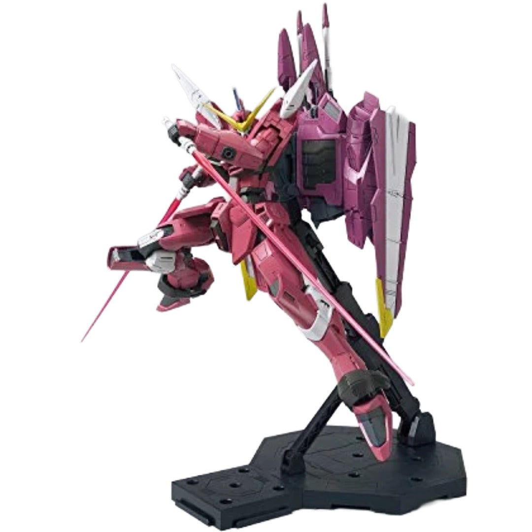 Bandai Master Grade (MG) Justice Gundam Plastic Model Kit (1/100 Scale) - View 4
