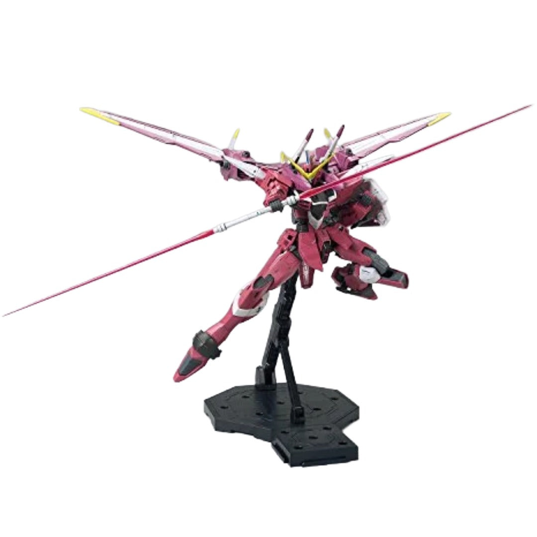 Bandai Master Grade (MG) Justice Gundam Plastic Model Kit (1/100 Scale) - View 2