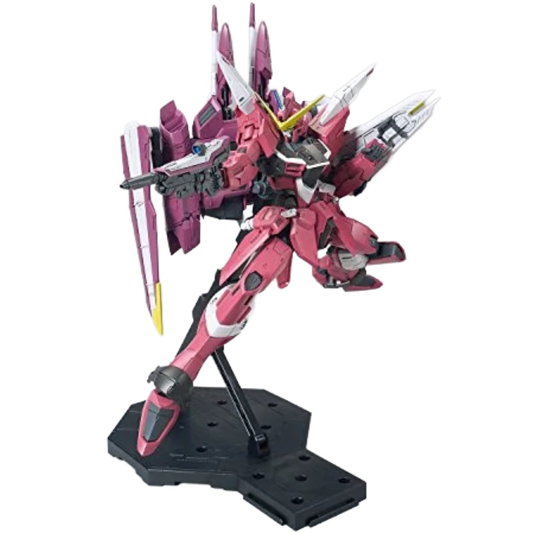 Bandai Master Grade (MG) Justice Gundam Plastic Model Kit (1/100 Scale) - View 5