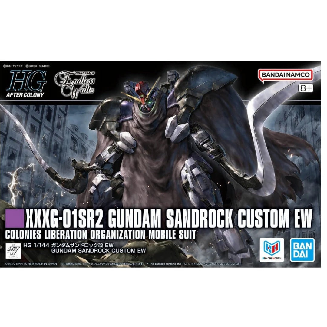 Bandai Spirits HG 1/144 Gundam Sandrock Custom EW Model Kit (1/144 Scale) - View 3