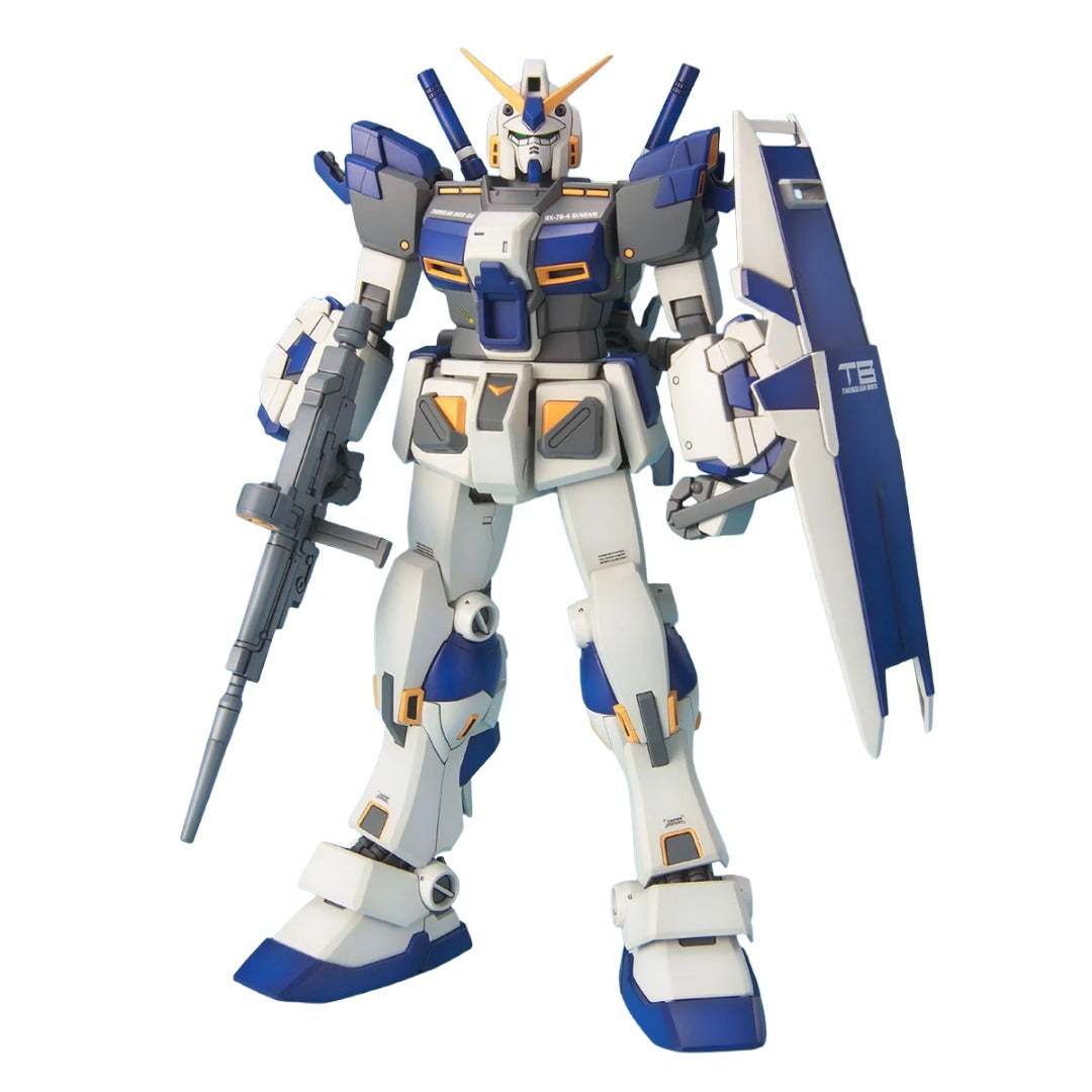 Bandai Spirits Master Grade MG 1/100 RX-78-4 Gundam Unit 4 Model Kit (1/100 Scale) - View 3