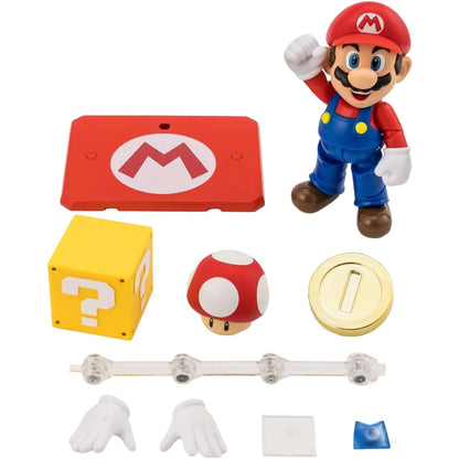 Bandai Tamashii Nations S.H. Figuarts Super Mario Action Figure (10 cm)