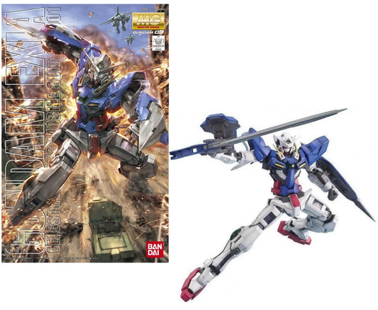 Bandai Master Grade (MG) Gundam Exia Plastic Model Kit (1/100 Scale) - View 2