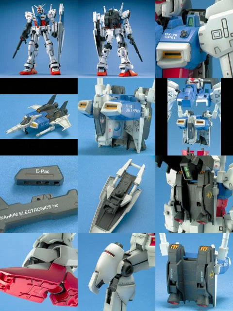 Bandai Master Grade (MG) RX-78GP01 Gundam Zephyranthes Plastic Model Kit (1/100 Scale) - View 4