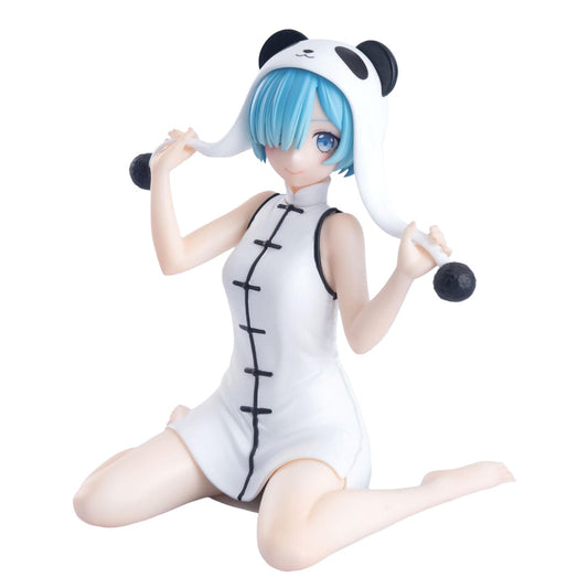 Sega Goods Re:Zero Starting Life in Another World Yumemirize Rem Panda PVC Statue (11 cm)