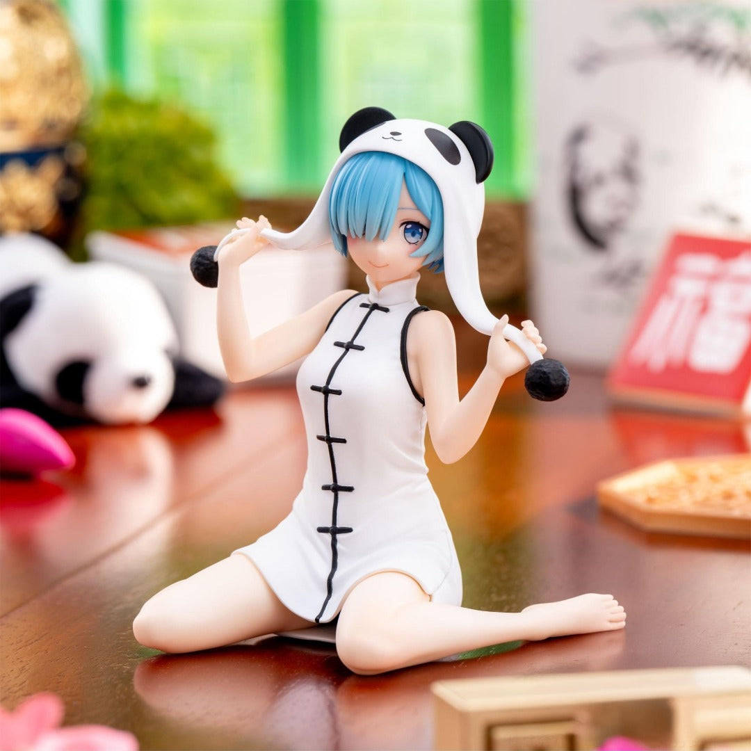 Sega Goods Re:Zero Starting Life in Another World Yumemirize Rem Panda PVC Statue (11 cm)
