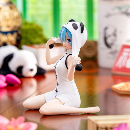 Sega Goods Re:Zero Starting Life in Another World Yumemirize Rem Panda PVC Statue (11 cm)