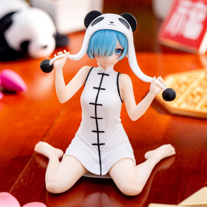 Sega Goods Re:Zero Starting Life in Another World Yumemirize Rem Panda PVC Statue (11 cm)