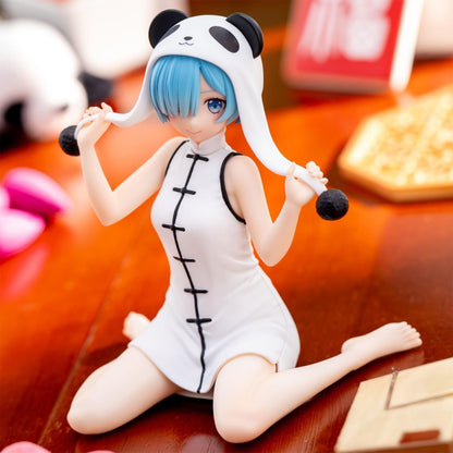 Sega Goods Re:Zero Starting Life in Another World Yumemirize Rem Panda PVC Statue (11 cm)