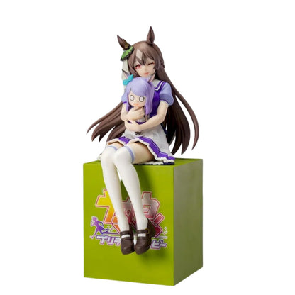 Sega Goods Umamusume: Pretty Derby XStellar Satono Diamond Sitting Ver. PVC Statue (20 cm)
