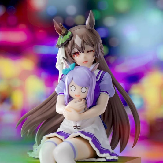 Sega Goods Umamusume: Pretty Derby XStellar Satono Diamond Sitting Ver. PVC Statue (20 cm)