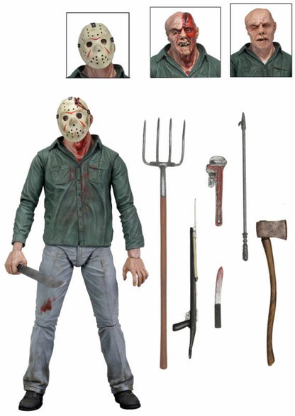 NECA Friday the 13th Part 3 Jason Voorhees Ultimate Action Figure (7 inch Scale)