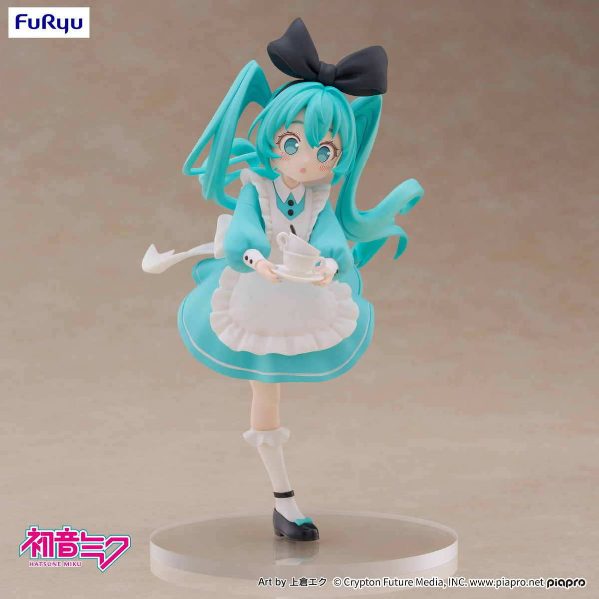 FuRyu Desktop Fairy Hatsune Miku Wonderland Ver. PVC Figure (16 cm) - View 3