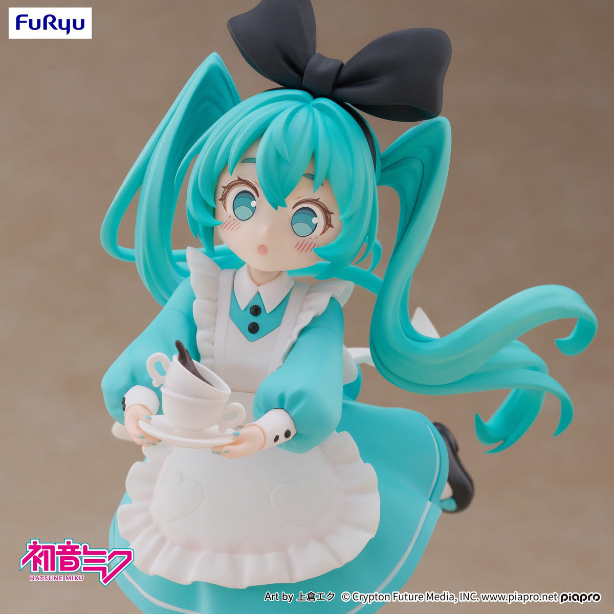 FuRyu Desktop Fairy Hatsune Miku Wonderland Ver. PVC Figure (16 cm) - View 4