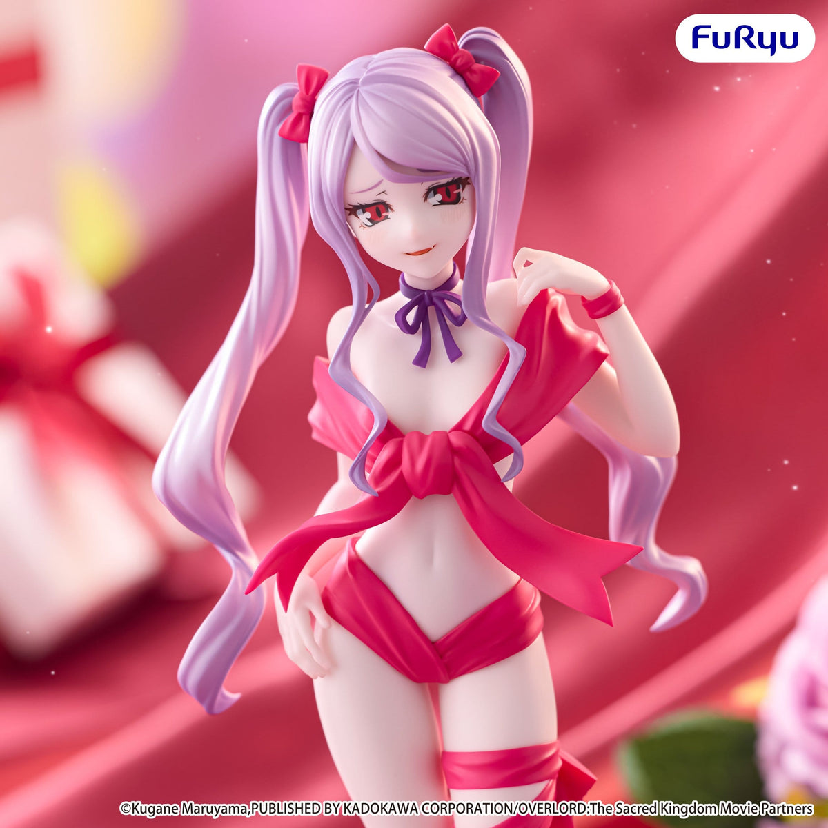 FuRyu BiCute Ribbons Overlord Shalltear Bloodfallen PVC Statue (22 cm) - View 2