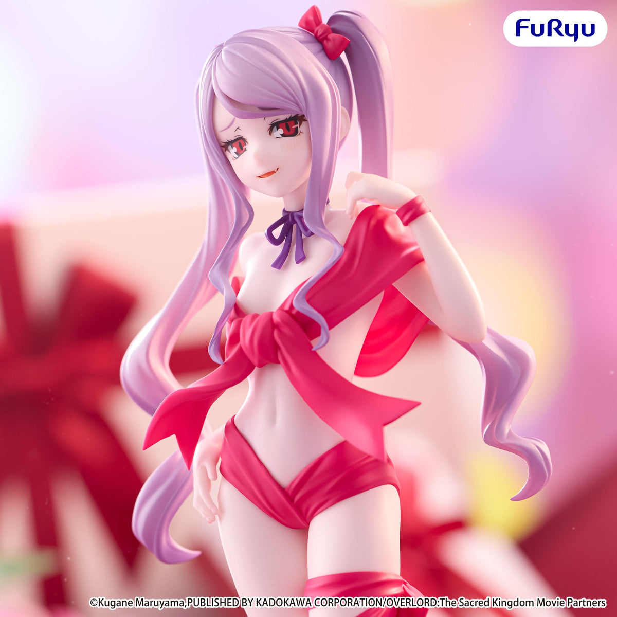 FuRyu BiCute Ribbons Overlord Shalltear Bloodfallen PVC Statue (22 cm) - View 5