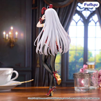 FuRyu BiCute Bunnies Playing Death Games to Put Food on the Table Yuki PVC Statue (25 cm) - View 5