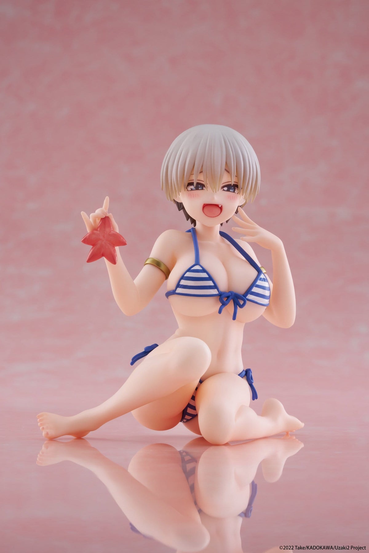 Taito Desktop Cute Uzaki-chan Wants to Hang Out! Hana Uzaki Swimwear Ver. PVC Figure (13 cm) - View 10