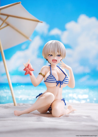 Taito Desktop Cute Uzaki-chan Wants to Hang Out! Hana Uzaki Swimwear Ver. PVC Figure (13 cm) - View 3