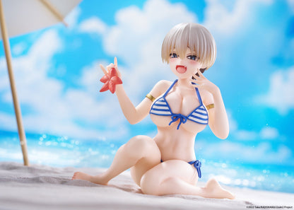 Taito Desktop Cute Uzaki-chan Wants to Hang Out! Hana Uzaki Swimwear Ver. PVC Figure (13 cm) - View 4