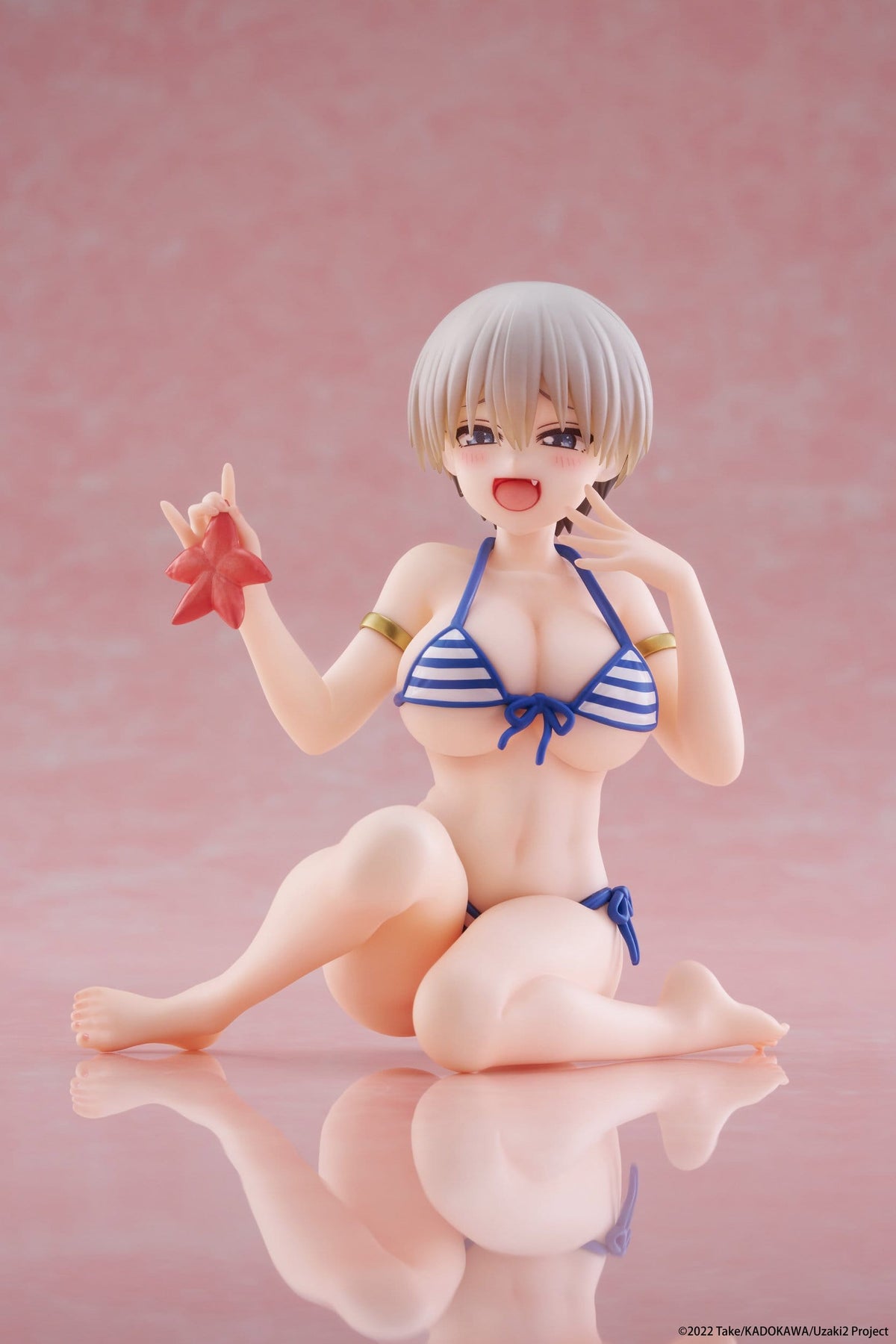 Taito Desktop Cute Uzaki-chan Wants to Hang Out! Hana Uzaki Swimwear Ver. PVC Figure (13 cm) - View 11