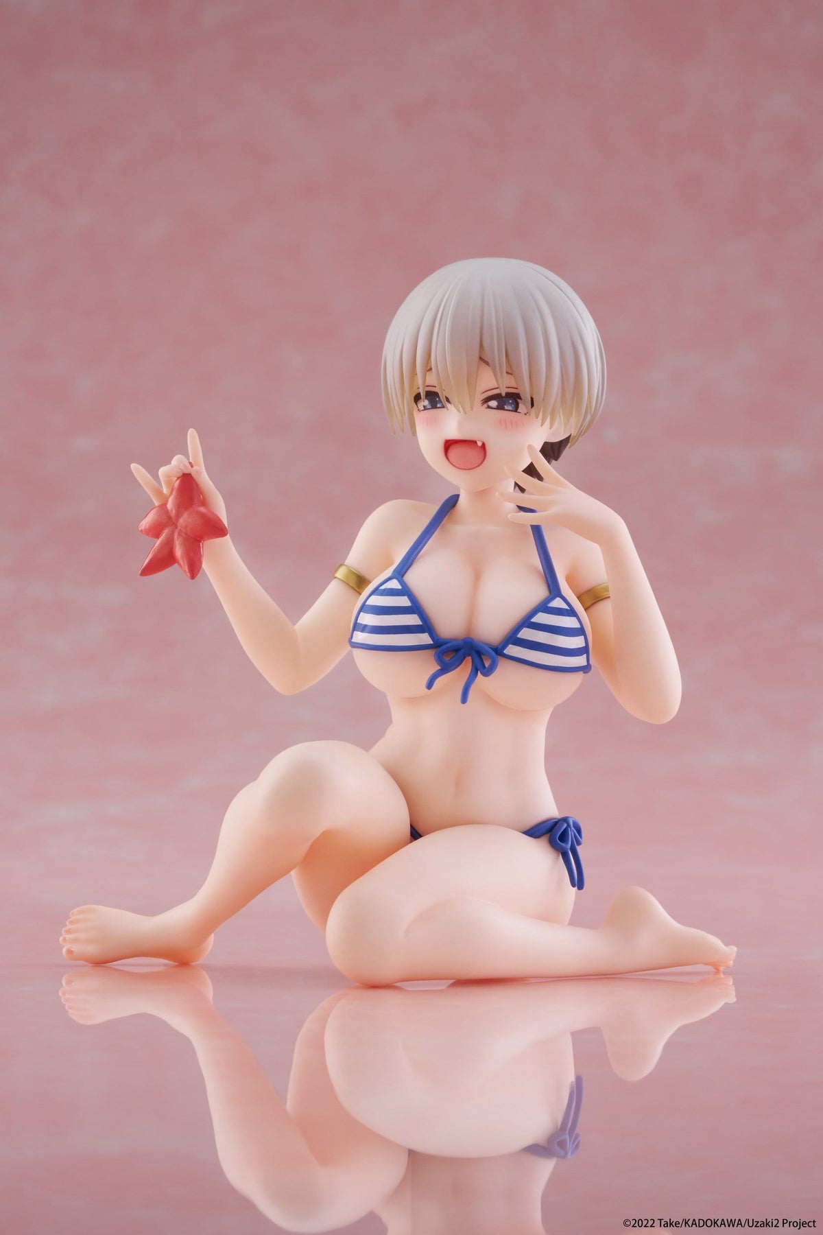 Taito Desktop Cute Uzaki-chan Wants to Hang Out! Hana Uzaki Swimwear Ver. PVC Figure (13 cm) - View 12