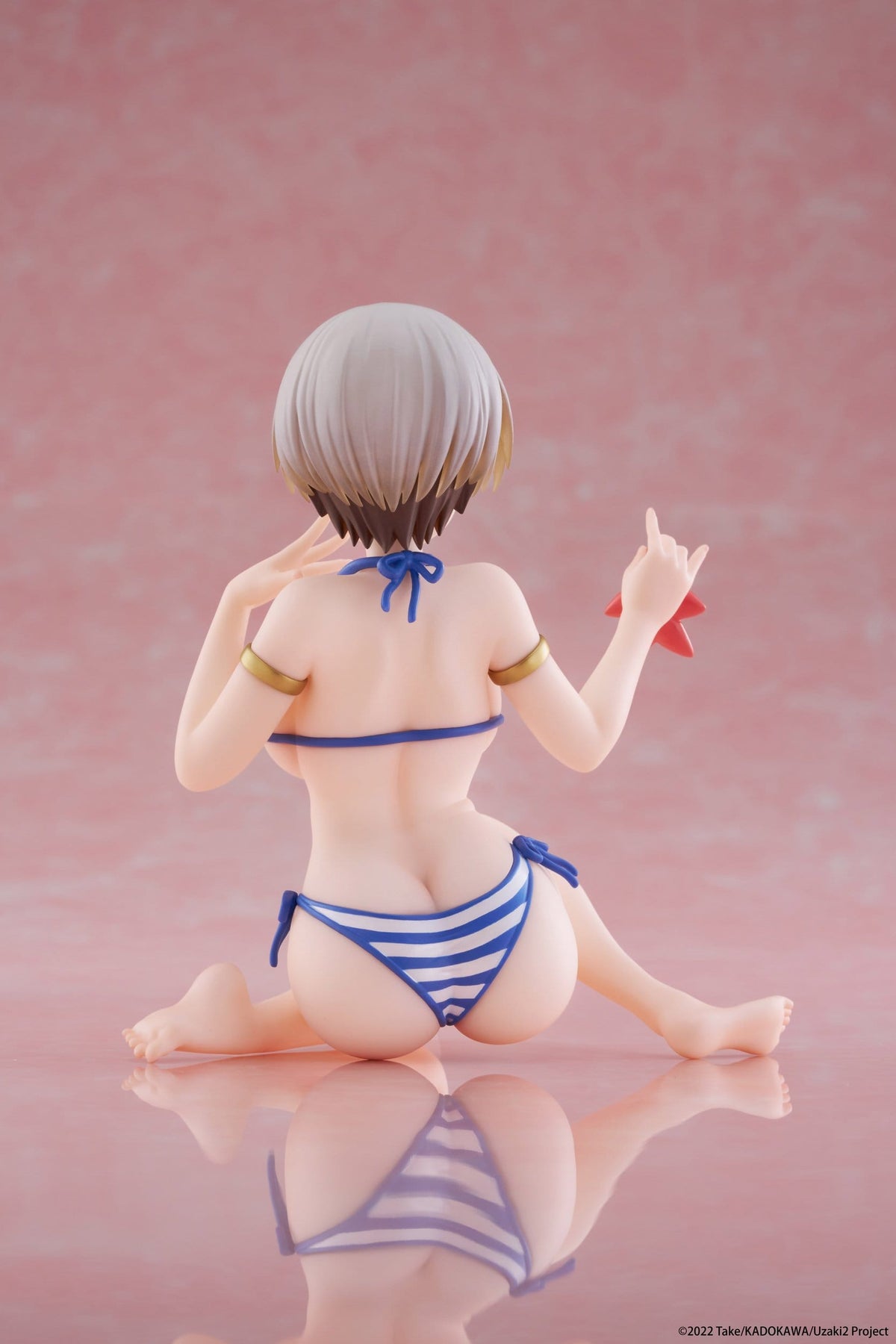 Taito Desktop Cute Uzaki-chan Wants to Hang Out! Hana Uzaki Swimwear Ver. PVC Figure (13 cm) - View 13