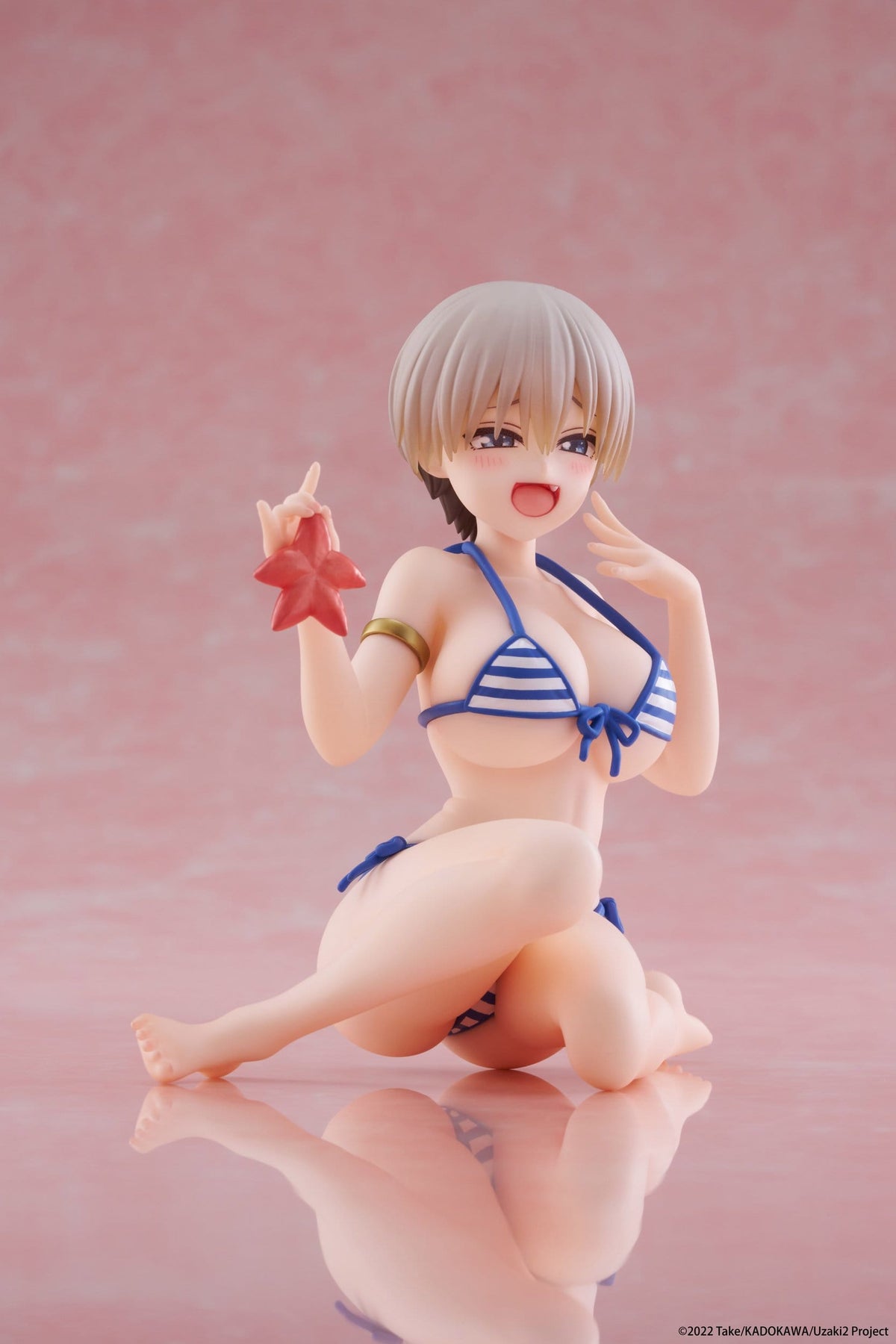 Taito Desktop Cute Uzaki-chan Wants to Hang Out! Hana Uzaki Swimwear Ver. PVC Figure (13 cm) - View 6