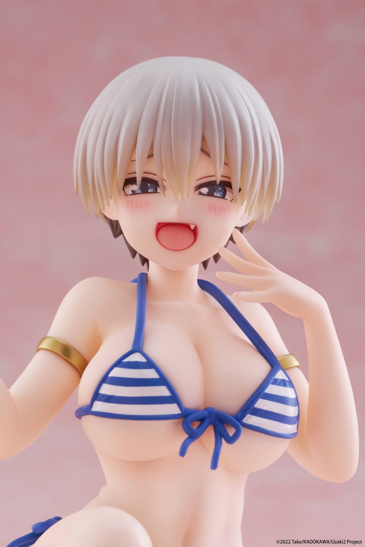 Taito Desktop Cute Uzaki-chan Wants to Hang Out! Hana Uzaki Swimwear Ver. PVC Figure (13 cm) - View 7