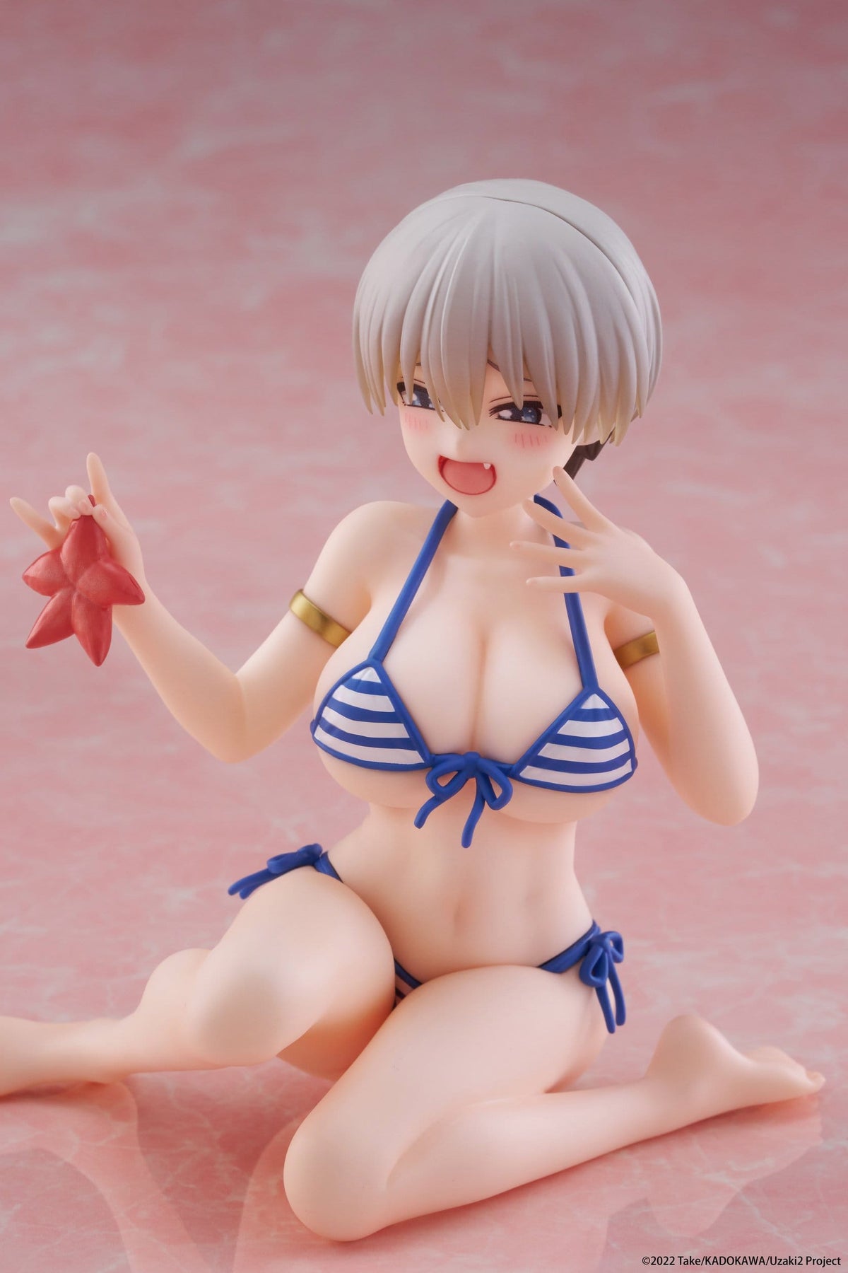 Taito Desktop Cute Uzaki-chan Wants to Hang Out! Hana Uzaki Swimwear Ver. PVC Figure (13 cm) - View 8