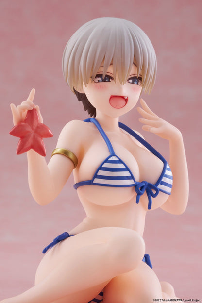 Taito Desktop Cute Uzaki-chan Wants to Hang Out! Hana Uzaki Swimwear Ver. PVC Figure (13 cm) - View 9