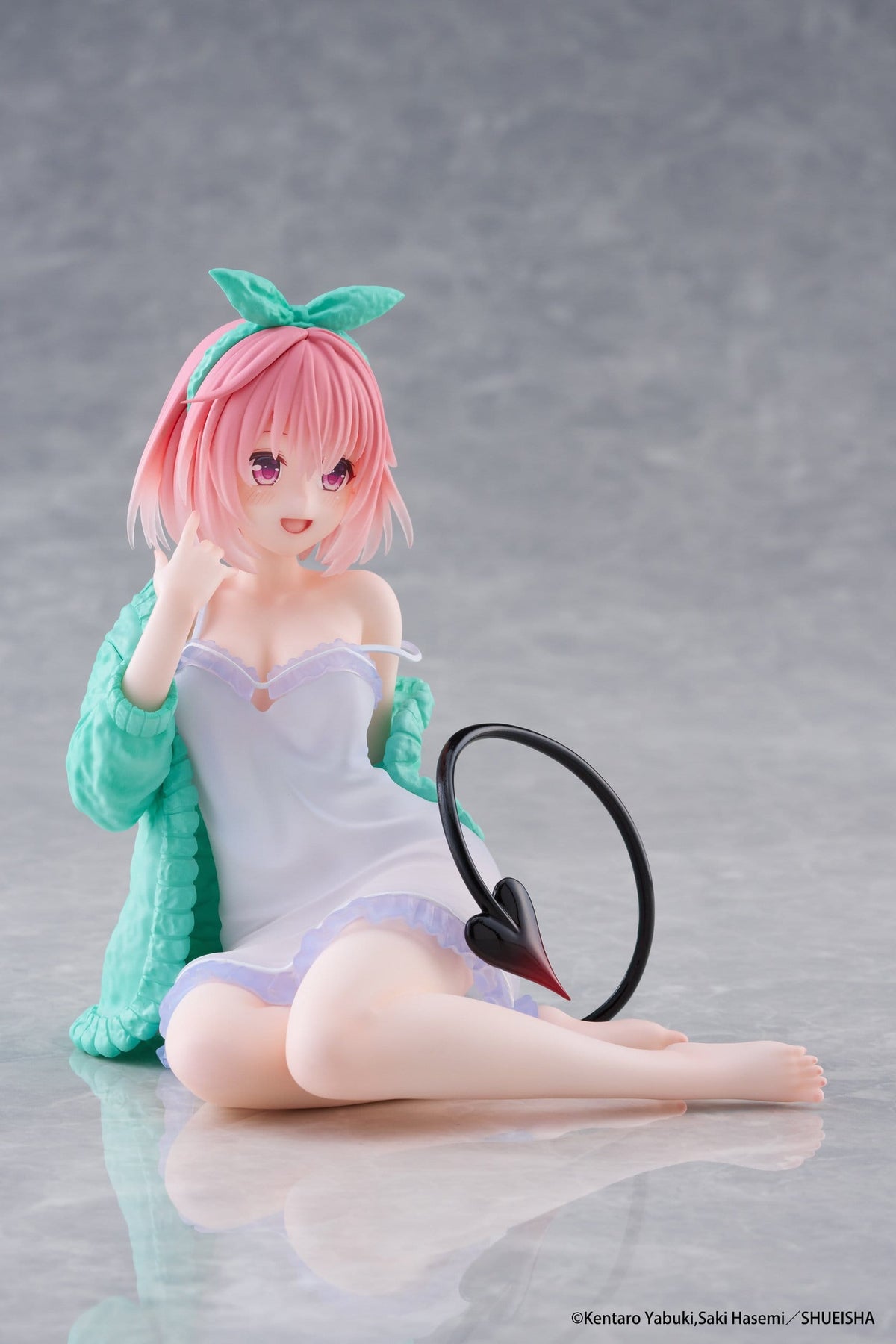 Taito Desktop Cute To Love-Ru Darkness Momo Roomwear Ver. PVC Figure (13 cm) - View 8