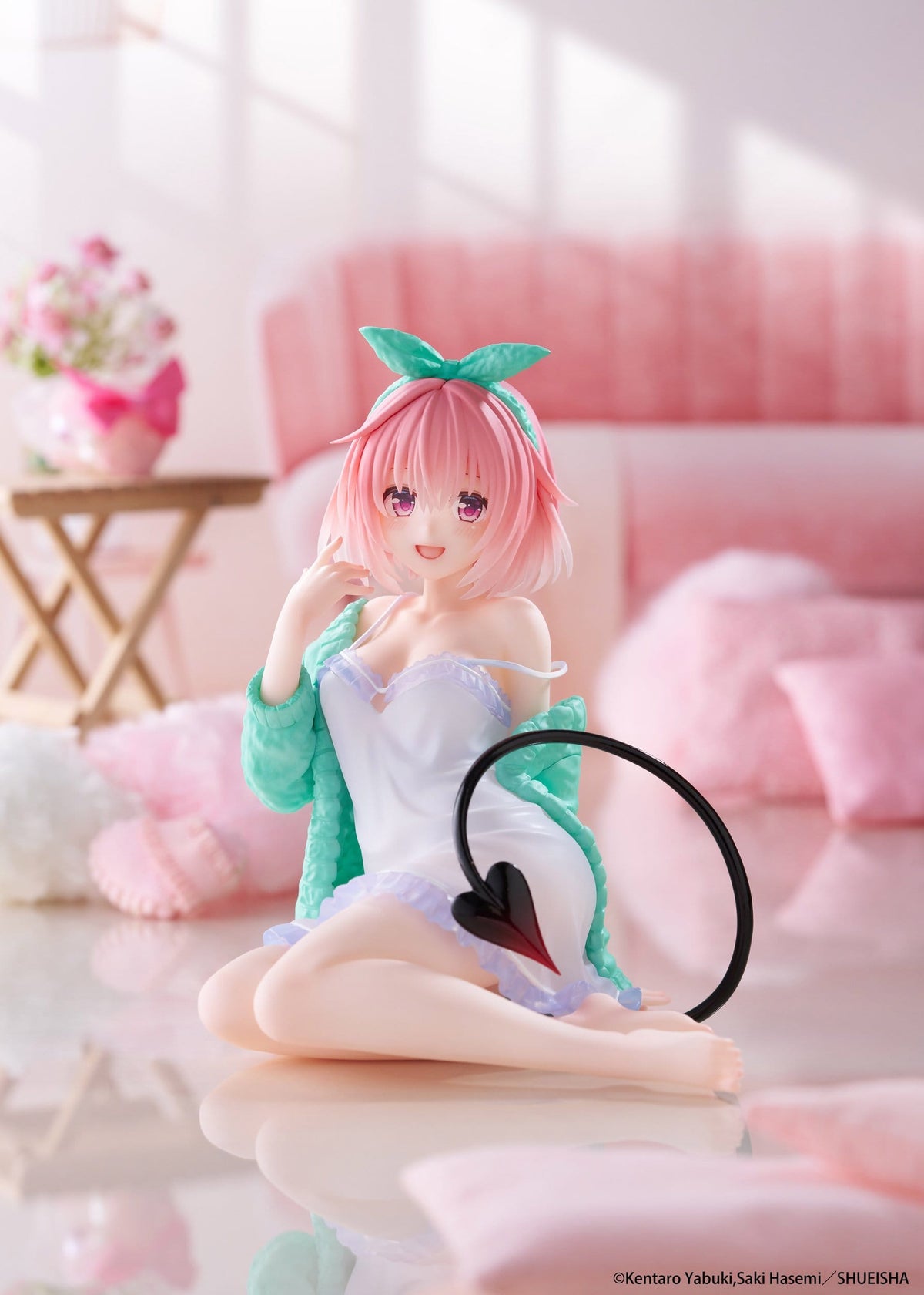 Taito Desktop Cute To Love-Ru Darkness Momo Roomwear Ver. PVC Figure (13 cm) - View 11