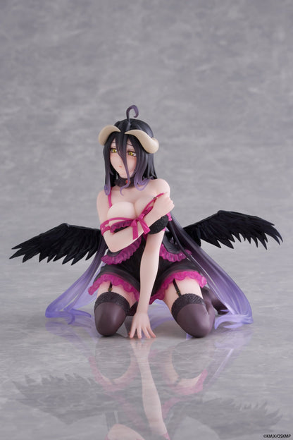 Taito Desktop Cute Overlord Albedo Negligee Ver. PVC Figure (13 cm) - View 11