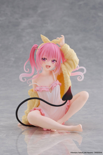 Taito Desktop Cute To Love-Ru Darkness Nana Astar Deviluke Room Wear Ver. PVC Statue (13 cm) - View 10