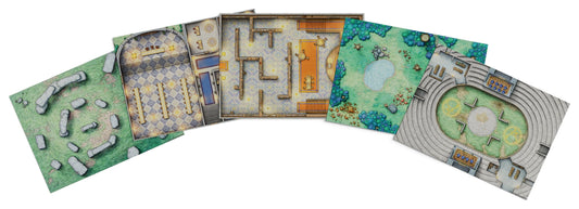 Wizards of the Coast Dungeons and Dragons Arcana Unleashed Map Pack - View 2