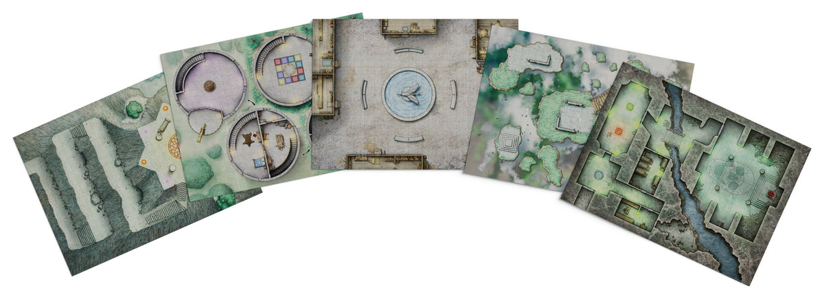 Wizards of the Coast Dungeons and Dragons Arcana Unleashed Map Pack - View 3