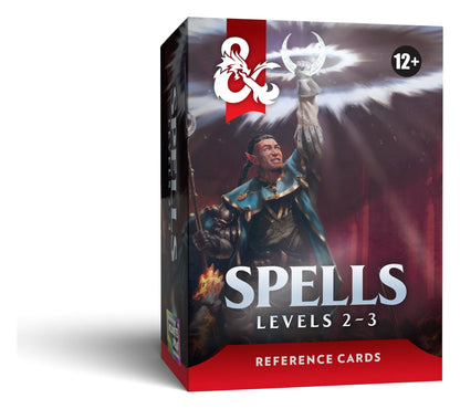 Wizards of the Coast Dungeons and Dragons Spells Levels 2-3 Reference Cards - View 1
