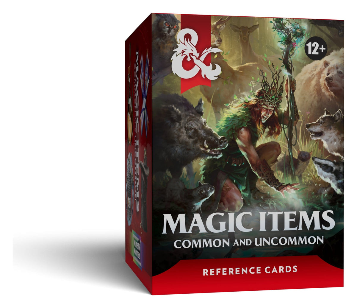 Wizards of the Coast Dungeons and Dragons Magic Items Common and Uncommon Reference Cards - View 1