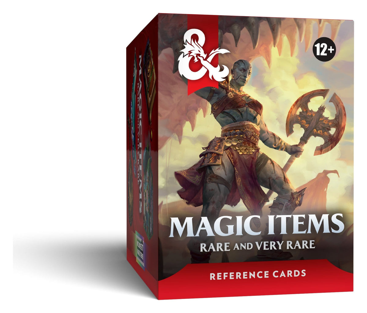 Wizards of the Coast Dungeons and Dragons Magic Items Rare and Very Rare Reference Cards - View 1
